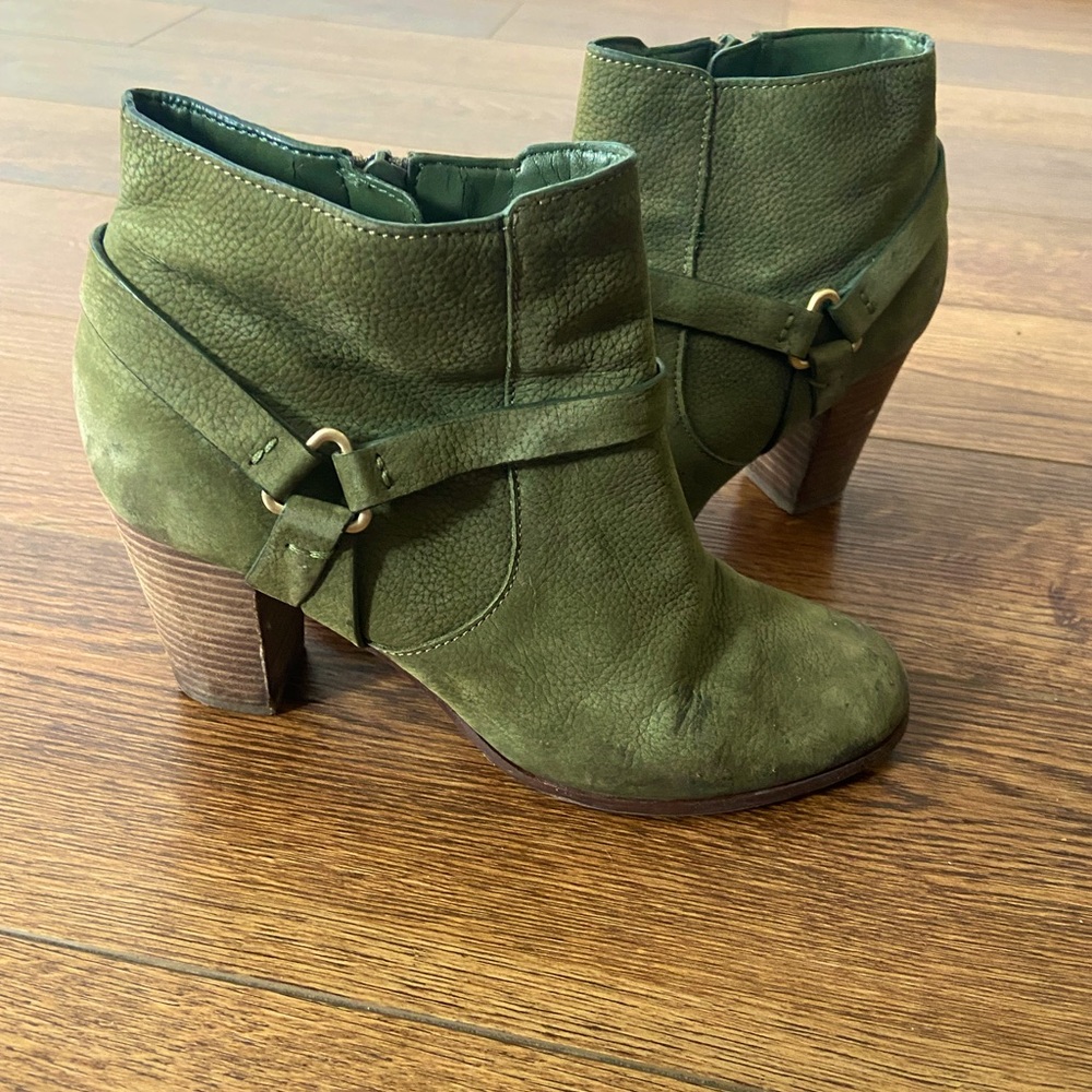 Cole Haan Leather Ankle Boots